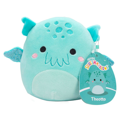 Squishmallows Original 5-Inch Theotto The Cthulhu - Official Jazwares Little Plush - Collectible Soft & Squishy Mini Stuffed Animal Toy - Stocking