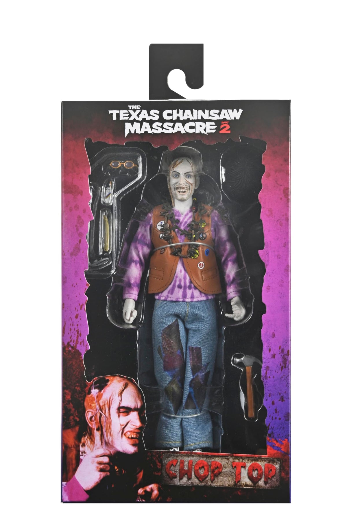 NECA Texas Chainsaw Massacre 2 (1974) - 8” Clothed Figure - Chop Top