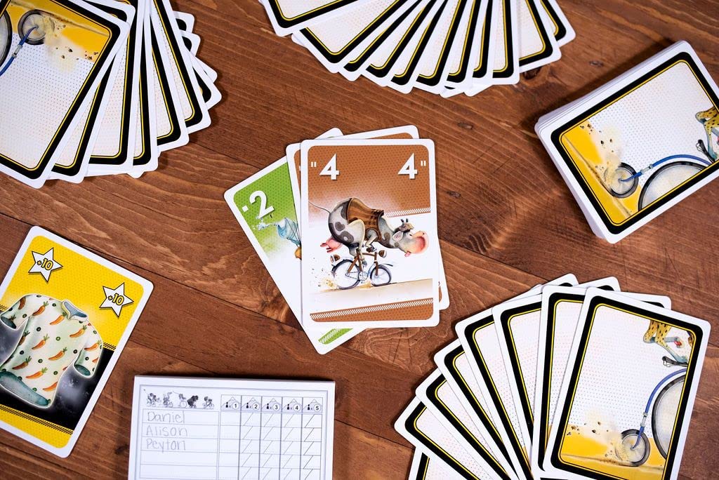 Velonimo, Cycling Themed Quick to Play Card Game for 2 to 5 Players