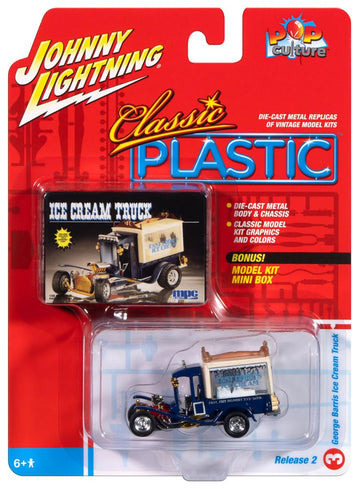 Johnny Lightning - Classic Plastic George Barris Ice Cream Truck (JLSP395 from JLPC015)