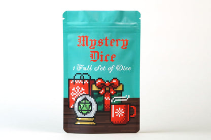 1985 Games Holiday Mystery Dice Bag - Unique DND Gifts for Role Playing Tabletop Games, Pack of 1