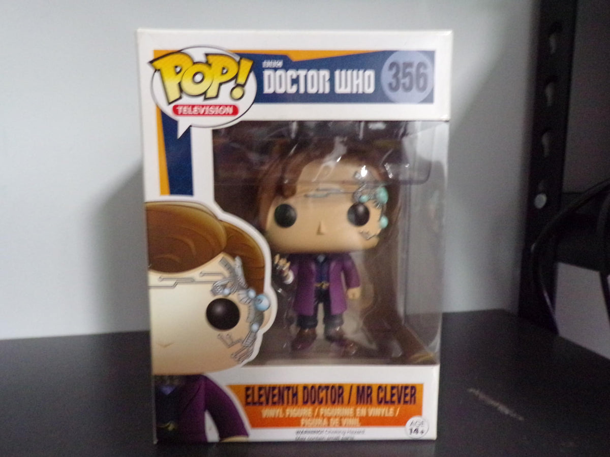 Funko POP Television: Doctor Who - 11th Doctor with Mr. Clever Action Figure