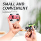 Flashstar Mini Rc Truck, 1:64 Scale Monster Truck Remote Control Car with Lights, 2.4Ghz Remote Control, Speed/Steering Adjustable (Green)