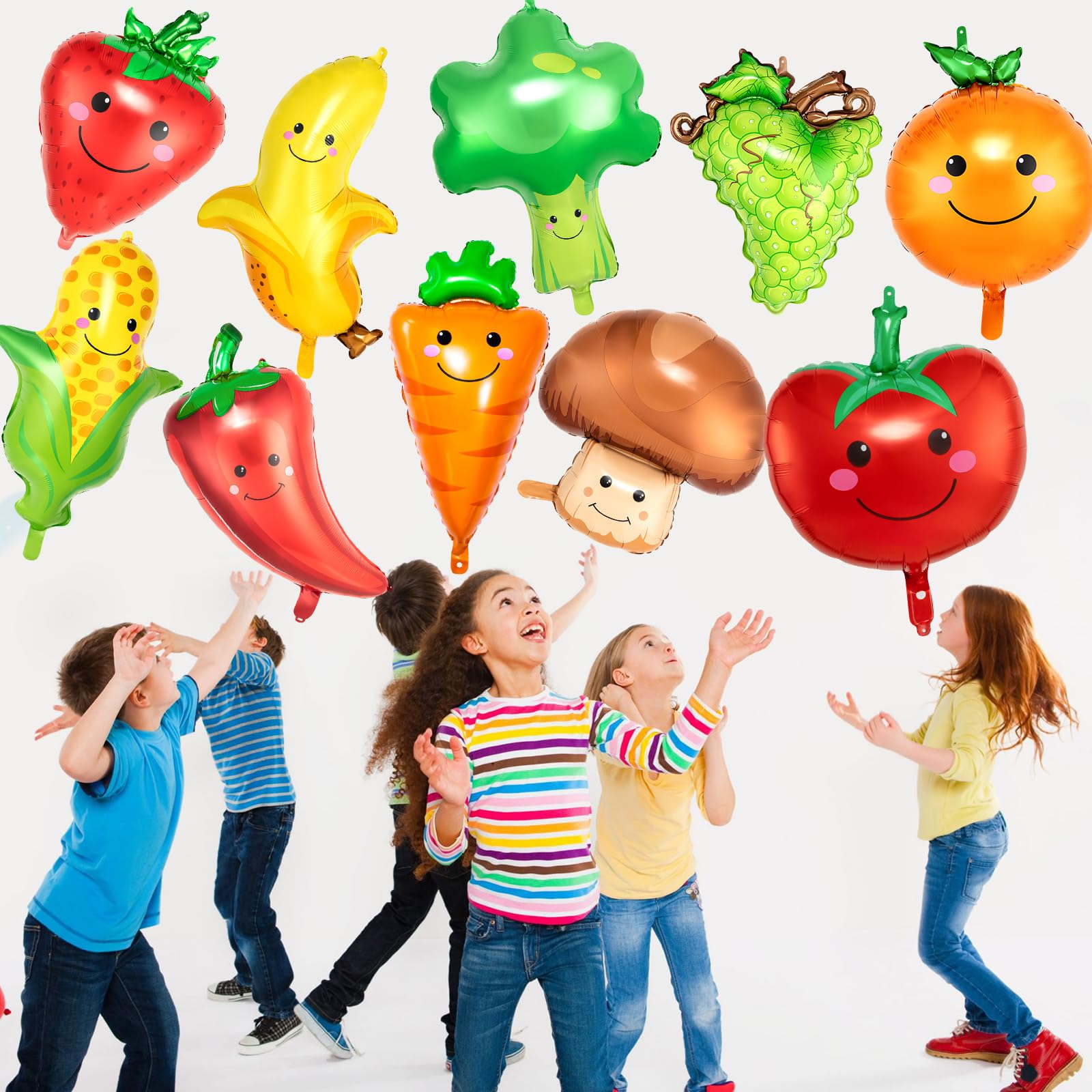 Vegetable Balloons Decoration, 10 Styles