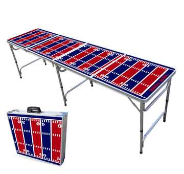 8-Foot Professional Beer Pong Table - New York G Football Field