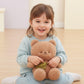 Linzy 10” Bear Stuffed Animal with Crossbody Bag, Soft Bear Plush Toy for First Day of School, Birthday, Christmas, Valentine’s Day & Holidays