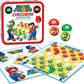 Super Mario Checkers & Tic-Tac-Toe Collector's Game Set | Featuring Super Mario Bros - Mario & Luigi | Collectible Checkers and TicTacToe Perfect