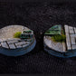 Bases - Urban Warfare, Round 25mm (x10)