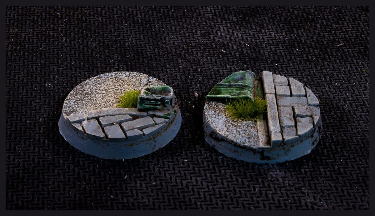 Bases - Urban Warfare, Round 25mm (x10)