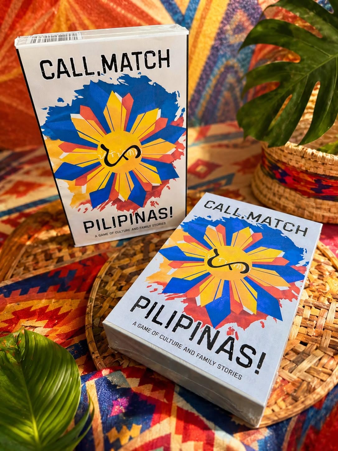 CALL.MATCH CALL MATCH Pilipinas! Filipino Cultural Matching Card Game | 2-25 Players | Family Game