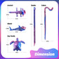 9Pcs 3D Printed Animals 3D Printed Dragon Include 3D Printed Snake, Dinosaur, Sharks, Axolotl, Turtle, Cobra and 3 Style Dragons, 3D Printed Toys