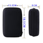 JINMEI Hard EVA Carrying Case for RG351V Handheld Game Player Storage Case (Black)