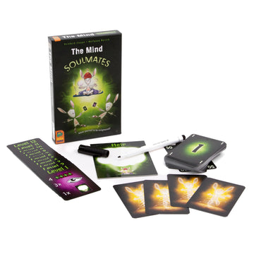 Pandasaurus Games The Mind: Soulmates Card Game - Cooperative Team Play with Seer Role, Silent Communication & Hidden Clues, Family Fun for Kids
