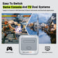 Kinhank Super Console X Pro with 37,000+ Games, 50+ Emulators retro game console, TV & Game System in 1,Emulator Console with 2 Wireless Controllers