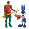 Oonies Moose Toys Space Jam: A New Legacy - Dynamic Duo - 12" Lebron James (Robin) & 9" Bugs Bunny (Batman), Multicolor, (14647)