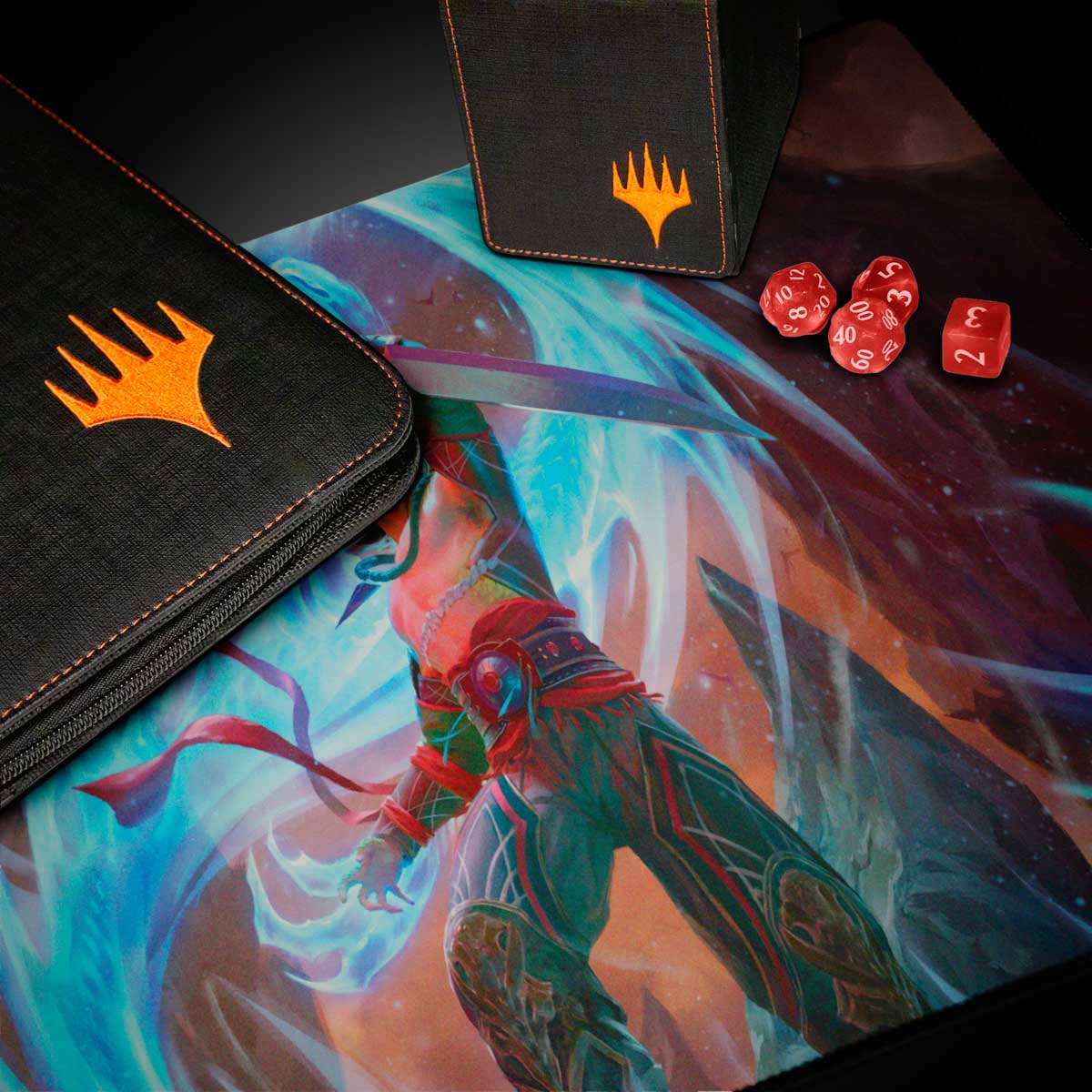 Ultra PRO - Tarkir Dragonstorm Sarkhan, Dragon Ascendant Playmat for Magic: The Gathering | Gaming Table Mat, Card Game Accessory, TCG Playmat