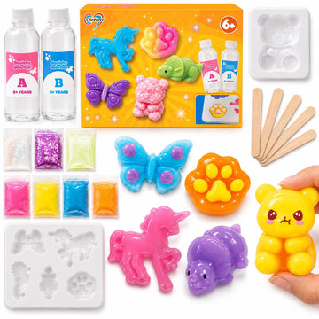Carolart Squishy Making Kit, DIY Squishies Maker, Craft Kits for Kids