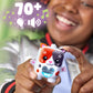 Nano-MALS Purrnelope The Calico Kitty, Electronic Pet Cat, 70+ Responses, Interactive Fidget Toys for Girls & Boys Ages 5+