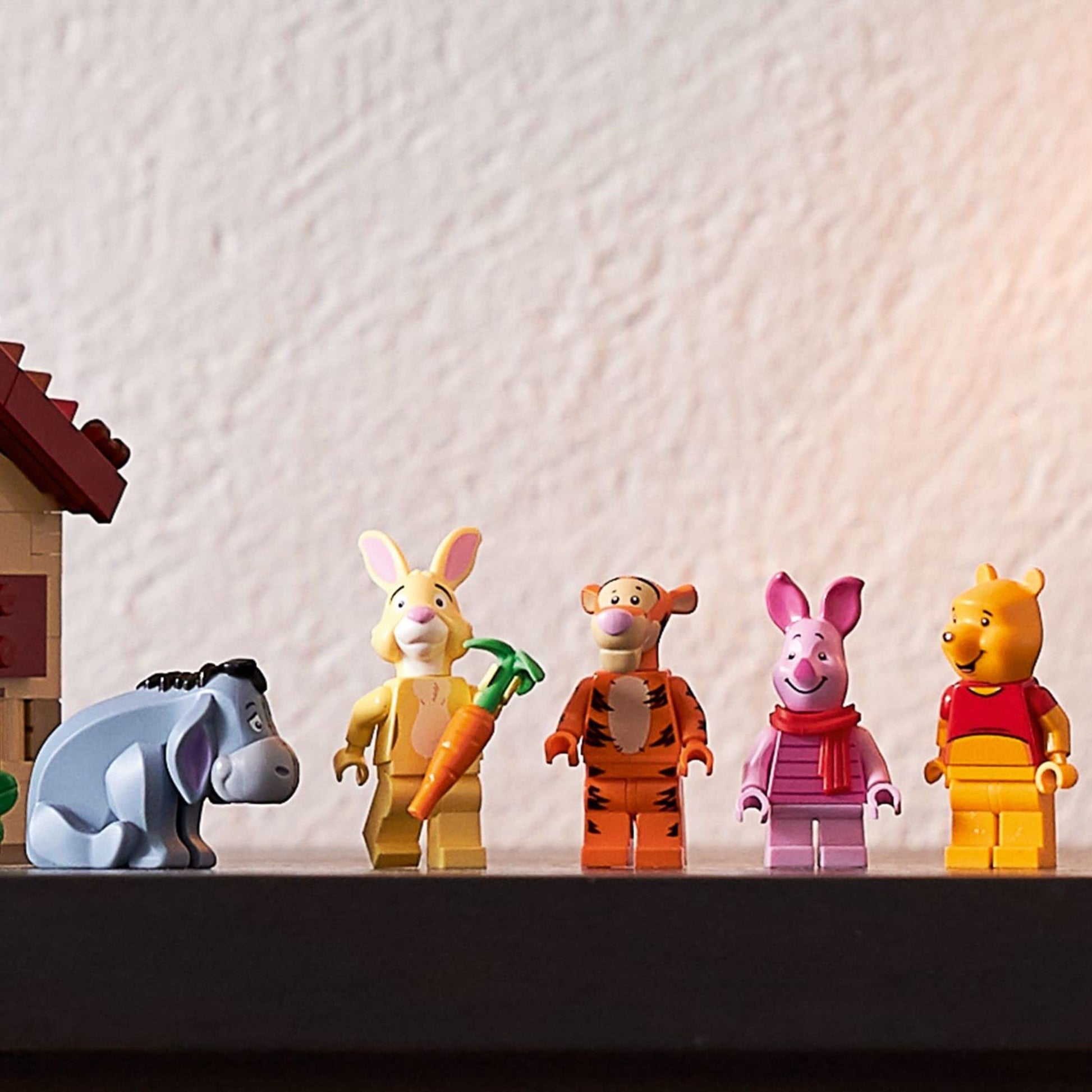 LEGO Ideas Disney Winnie The Pooh 21326 Building Set - Home Décor Collectible Gift with Piglet Minifigure and Eeyore Figure, Pooh Bear House Opens for