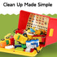 Liberty Imports 70 Pcs Toddlers Car Big Building Blocks Set, 12Pcs Different Vehicles, Kids Build Your Own Toy Cars, Compatible with Major Brands