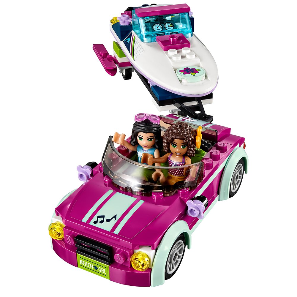 LEGO Friends Andrea's Speedboat Transporter 41316 Building Kit (309 Piece)