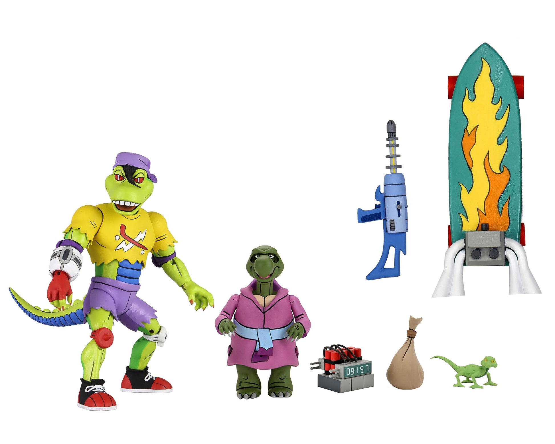 NECA Teenage Mutant Ninja Turtles Mondo Gecko Action Figure