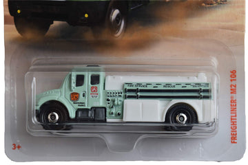 Matchbox 2019 MBX Off-Road Freightliner M2 106 (Fire Engine) 61/125, Pale Green