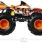 Hot Wheels Toy Monster Trucks, 1:24 Scale Die-Cast Tiger Shark, Oversized Play Vehicle for Kids & Collectors