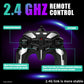 YEJUAWEN Remote Control car Toy, Suitable for Boys and Girls Aged 3-12, 2.4GHz Transforming Robot car Supports Gesture Sensing and 360° Rotation EN02