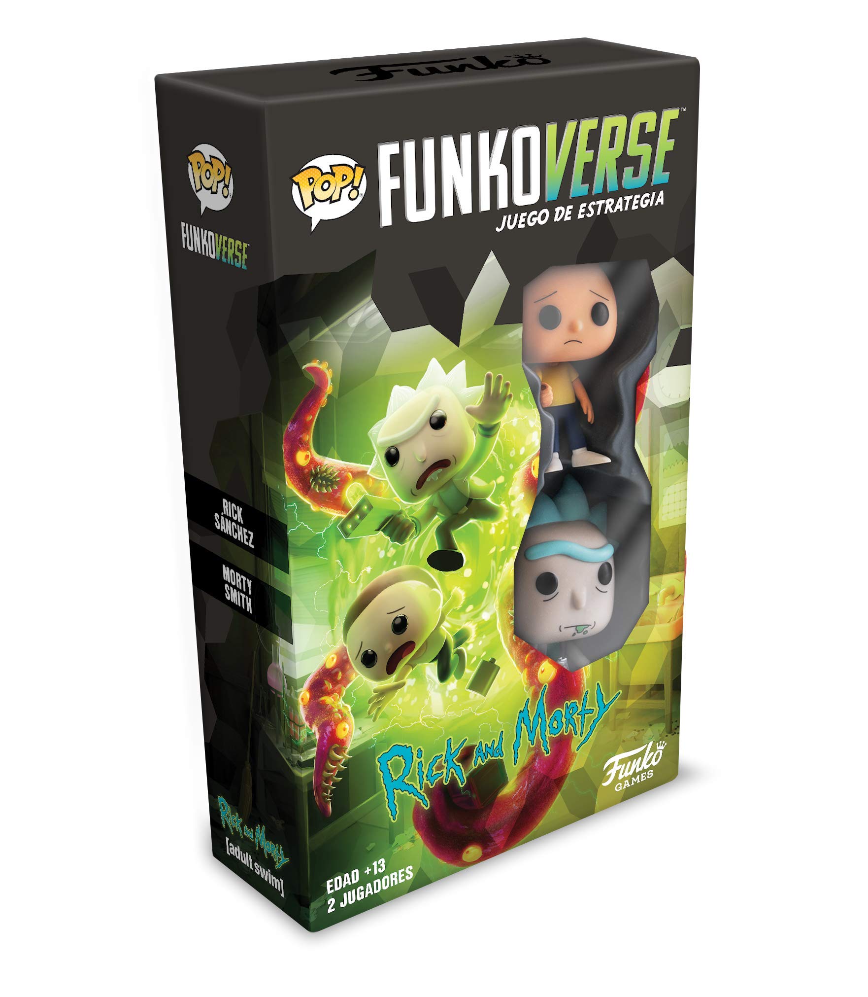 Funko Pop! Funkoverse Strategy Game: Rick & Morty 100 - Expandalone in Spanish