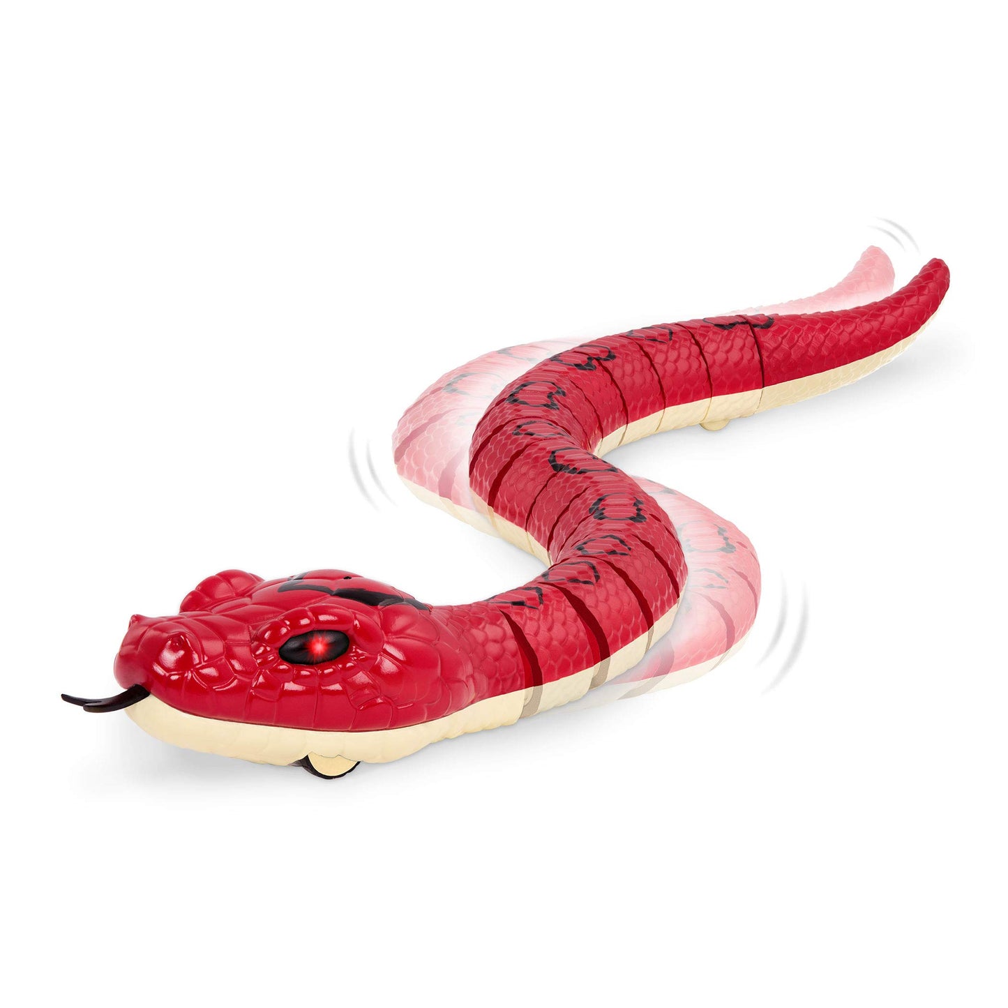 Terra by Battat - Rainbow Boa Infrared Remote Control Snake with Light - Up Eyes, Electronic Animal Toy and Playset for Kids, Realistic Reptile, Fun