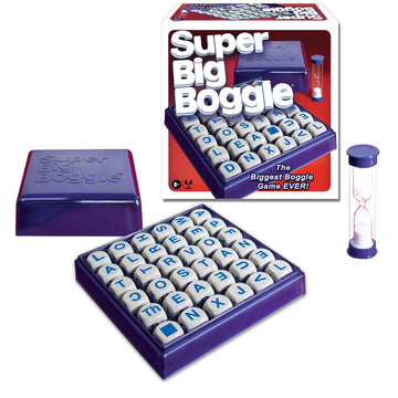 Winning Moves Super Big Boggle, 6x6 Grid with 36 Letter Cubes
