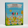 Dicster Italian Language Flashcards - Beginner Essentials 1: 52 Flashcards & 275+ Essential Words & Phrases, Pronunciation Guides, Online Audio