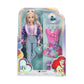Disney ILY 4EVER Fashion Dolls Ariel 11.5" Tall with 13 Points of Articulation, Two Complete Mix-and-Match Outfits and Mickey Ring for You!