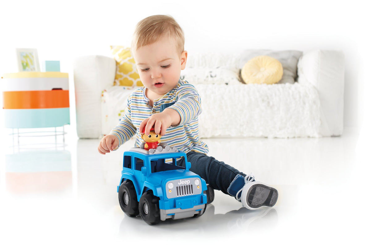 Mega Bloks Mega Bloks First Builders Jeep Lil' Off Roader (Blue) Building Kit