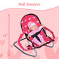 Mega Baby Doll Accessories Set, 3-1 Baby Doll Crib, Baby Doll High Chair & Bouncer Seat. 18 inch Doll Accessories with Doll Bed. 18" Dolls Furniture