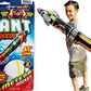 JA-RU Giant 41" Inflatable Rocket Ship Toy (1 Unit) Space Themed Party Decorations for Kids. Inflatable Pool Accessories. Solar System Toys