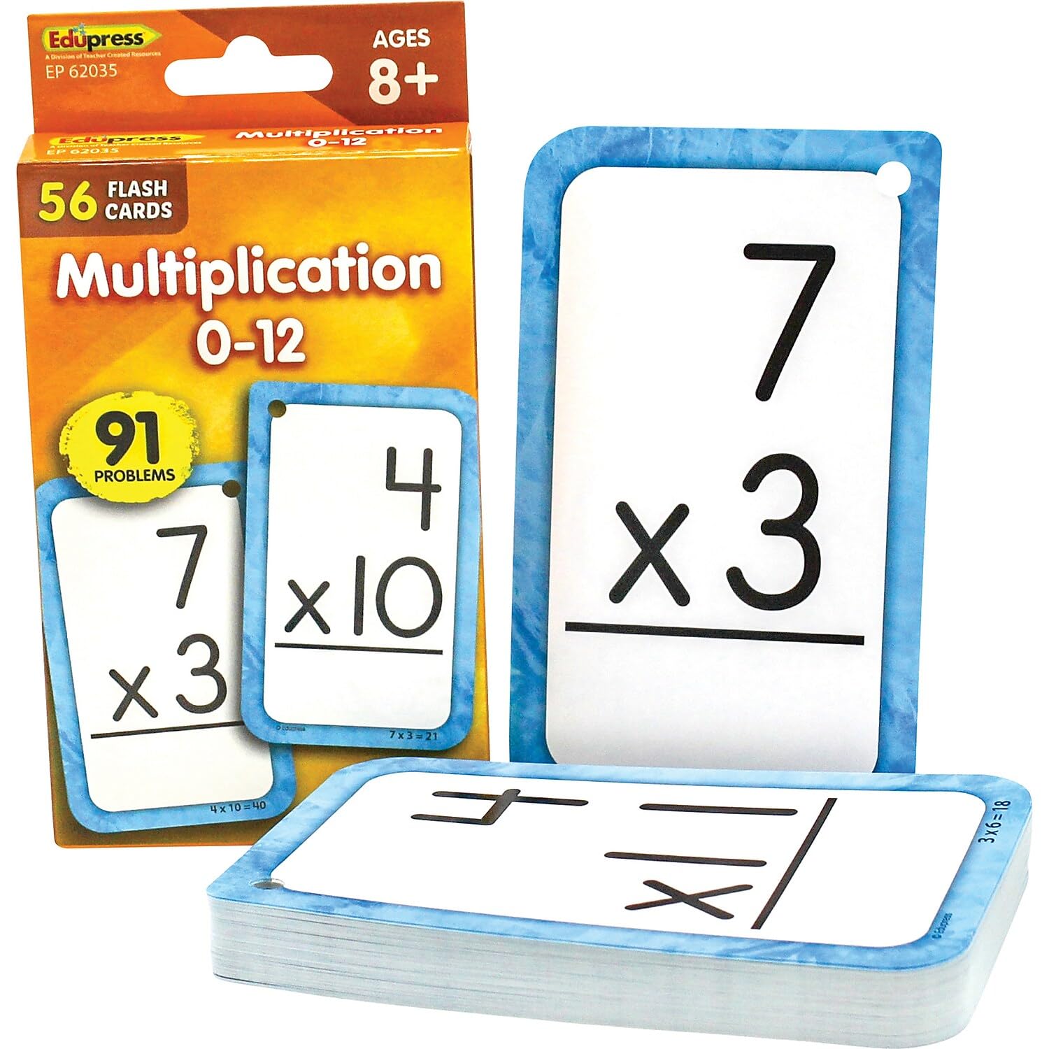 Teacher Created Resources Multiplication 0-12 Flash Cards (EP62035)