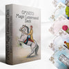 OMNITO Borderless Oracle Magic Lenormand Deck | Wisdom Cards for Love and Life | Mystical Vintage 36-Card Set with Guide Book for Soul, Destiny,