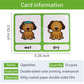 Richardy 20 Groups Synonyms/100 Groups Antonyms 2 Themes Flashcards Building Vocabulary Pocket Cards Educational Learning Toys Pre-Kindergarten