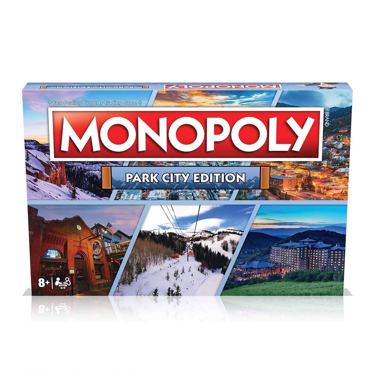 Monopoly Board Game Park City Edition: 2-6 Players Family Board Games for Kids and Adults, Board Games for Kids 8 and up, for Kids and Adults, Ideal