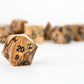 FanRoll Mystic Mines Jasper: 16mm Stone Polyhedral Dice Set