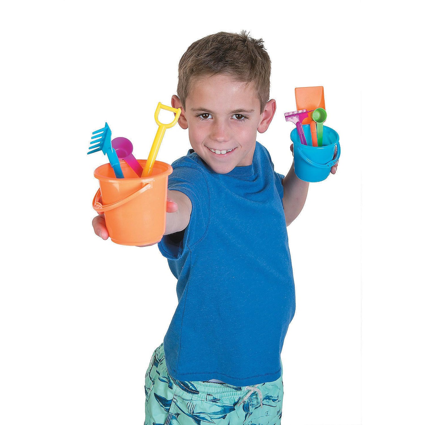Fun Express Colorful Beach Playsets VBS 2026-6 Pieces