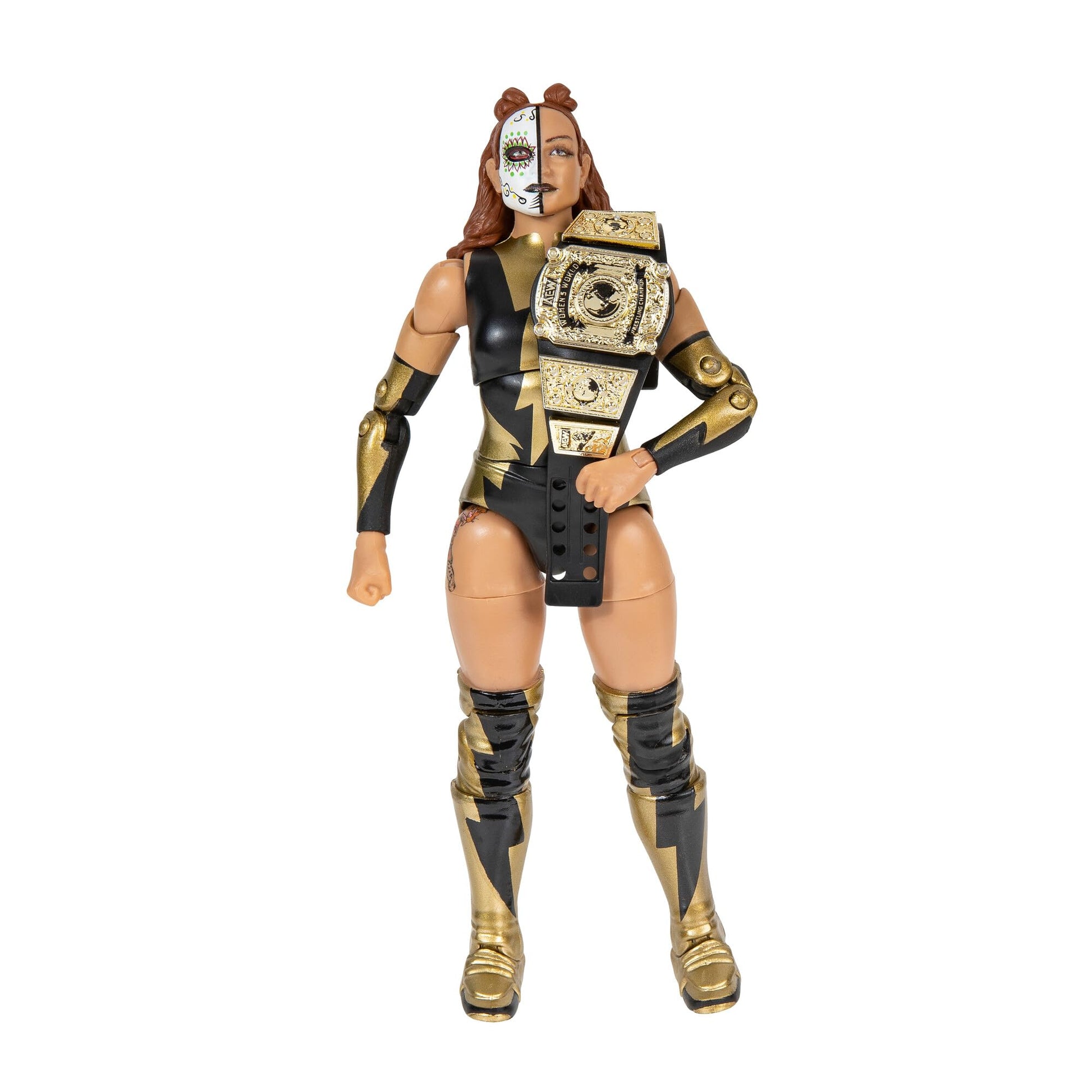 All Elite Wrestling Unrivaled Champion 4 Pack - Four 6-Inch Figures with Title Belts and Accessories - Amazon Exclusive