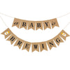 Boao A Baby Is Brewing Banner, Diaper Party Decoration, Coffee Themed Baby Shower Banner for Gender Reveal Celebration Brown Decoration Party
