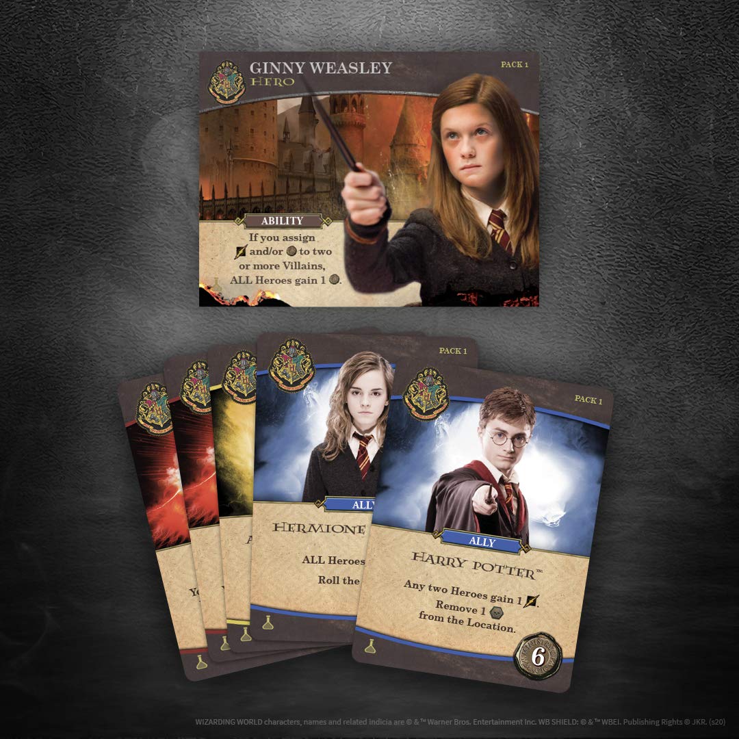 USAOPOLY Harry Potter: Hogwarts Battle - The Charms and Potions Expansion/Second Expansion to Harry Potter Deckbuilding Game/Featuring New Abilities
