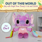 Kids Preferred Disney Baby Lilo and Stitch Angel On The Go Activity Toy with Teether Rings, On The Go Clip, Crinkle Texture, and Mirror