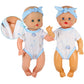 Baby Doll Clothes Accessories- 6 Sets for 9-10-11 Inch Alive Baby Doll,Dress Reborn Newborn Doll Accessories Gown Costumes Outfits, Xmas Present Toy