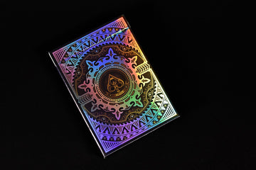 Gamblers Warehouse Alloy Copper Playing Cards Poker Deck Custom Design Foiled Back New