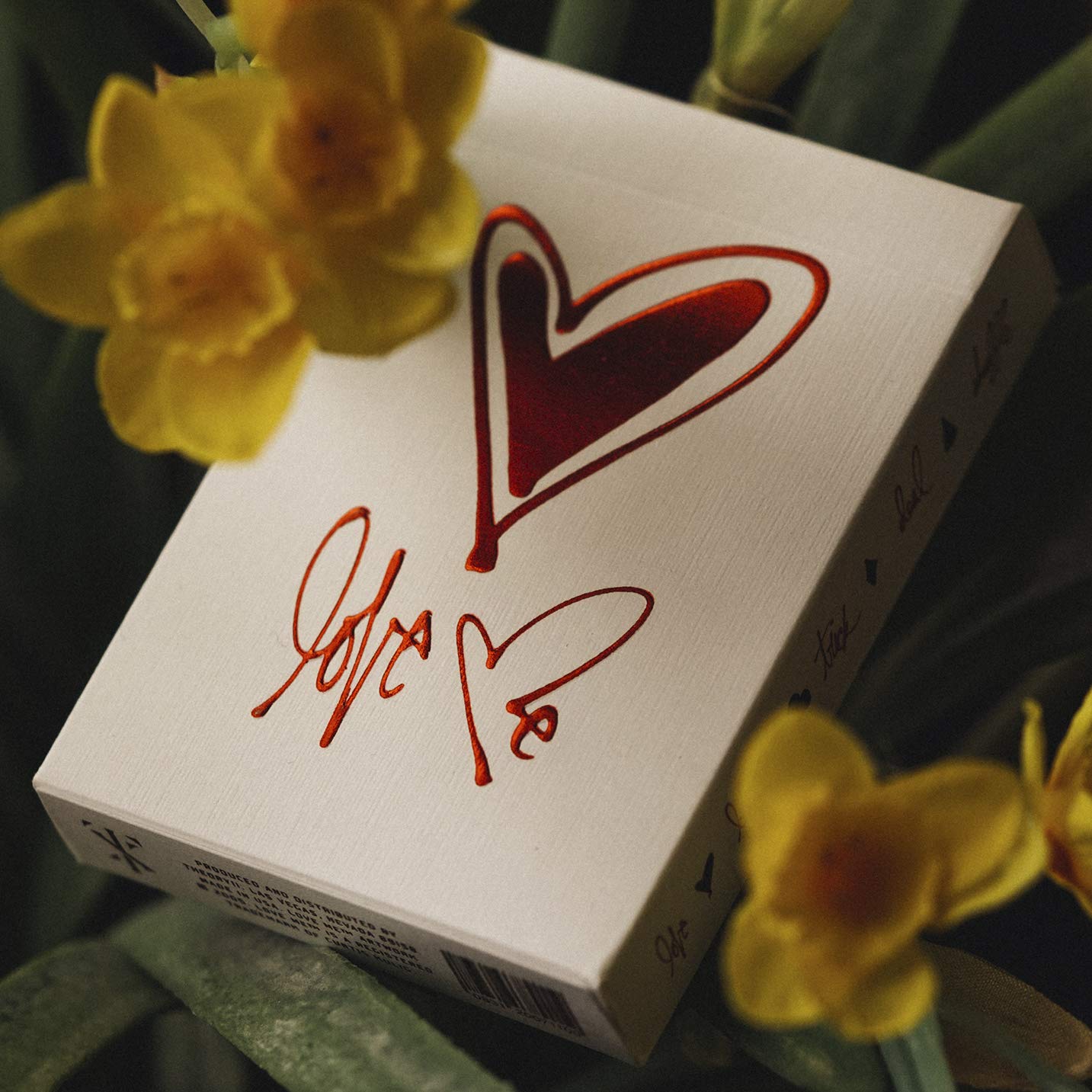 theory11 Love Me Playing Cards, Red